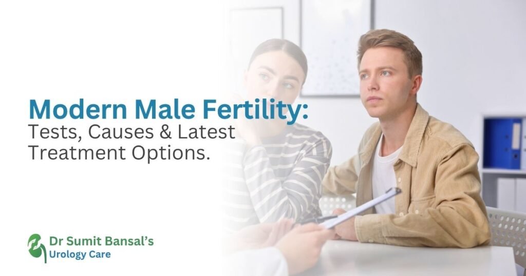 Modern Male Fertility: Tests, Causes & Latest Treatment Options