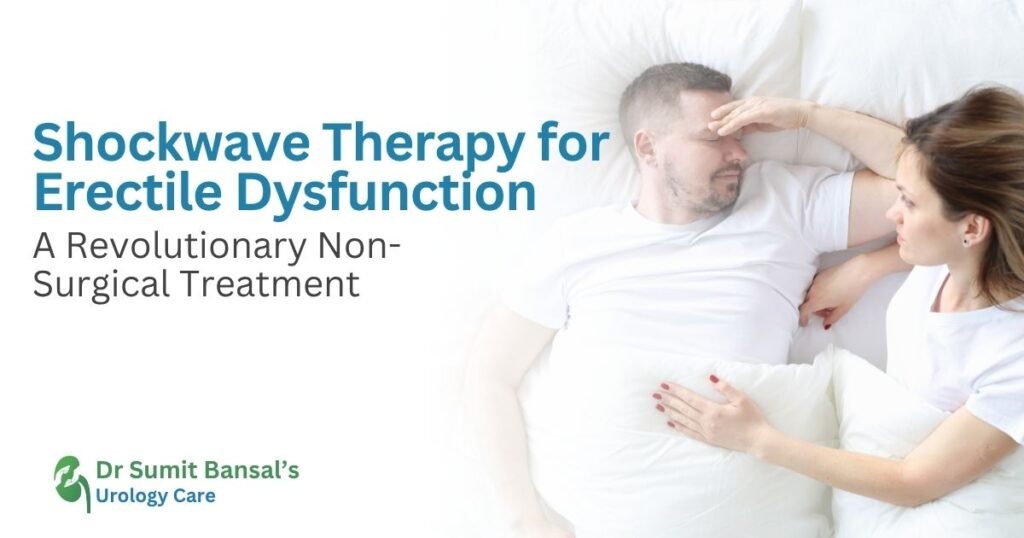 Shockwave Therapy for Erectile Dysfunction