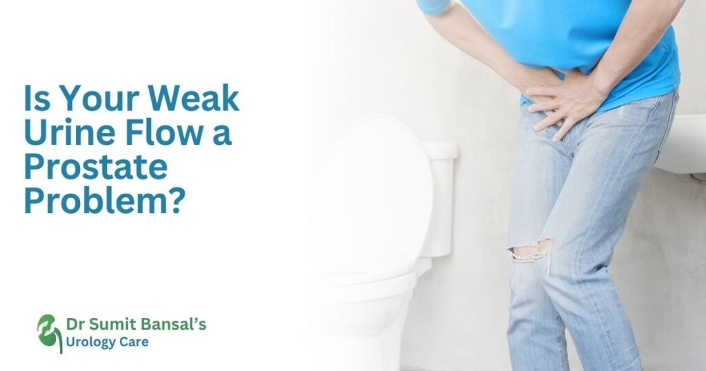 Is Your Weak Urine Flow a Prostate Problem